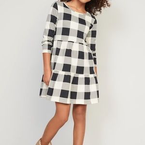 Old Navy Plaid Swing Dress - 10-12 L